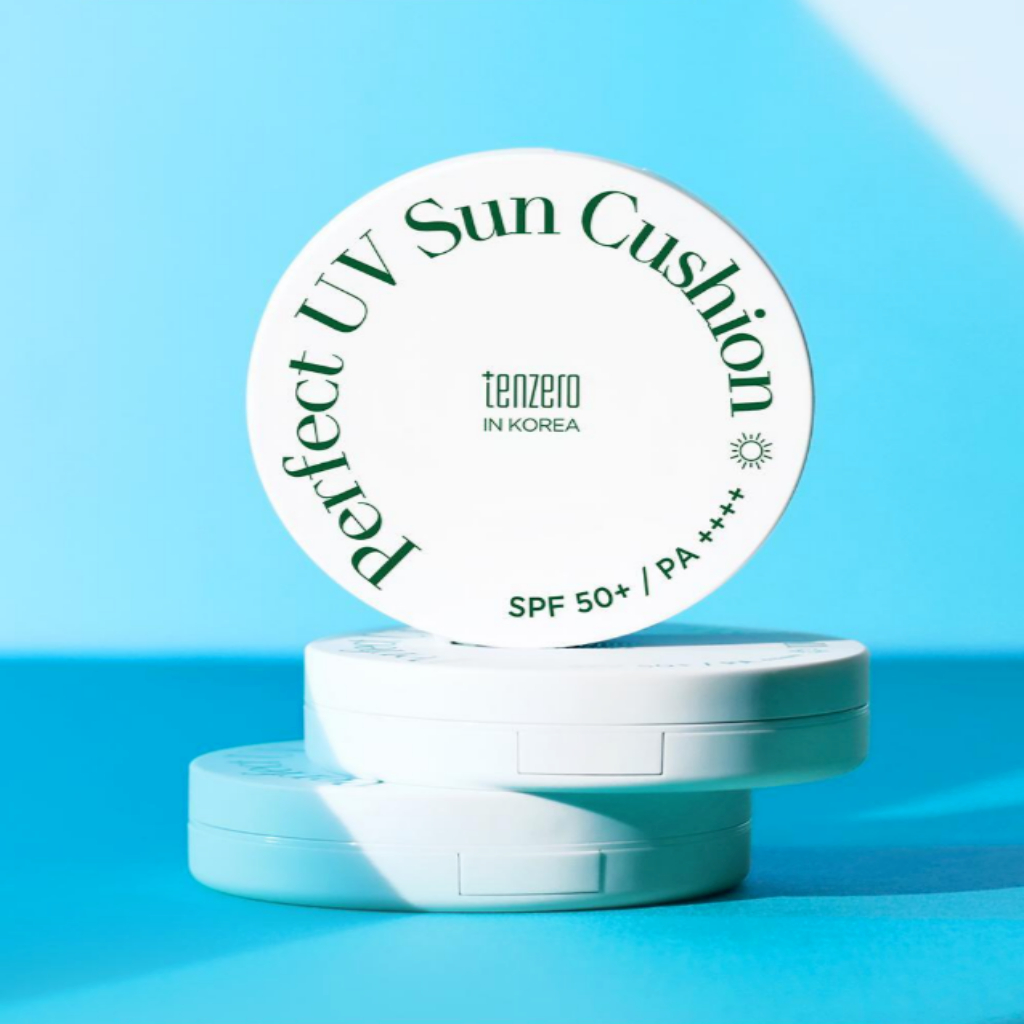 Đệm chống nắng TENZERO Perfect UV 20g | SPF50 + PA + + + + Đệm chống nắng | Bảo vệ tia cực tím nhẹ | Đệm chống nắng tông màu dưỡng ẩm | Chăm sóc nắng di động | K-Beauty Hàn Quốc #TENZERO