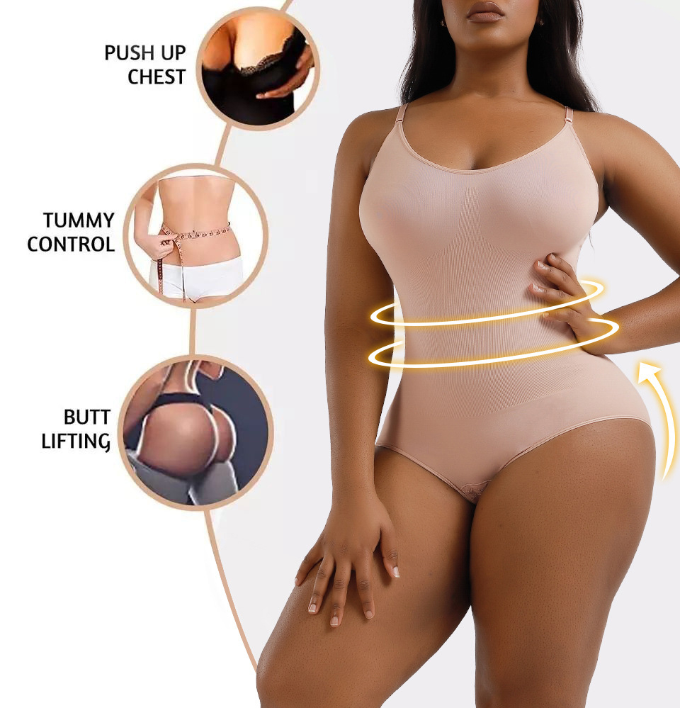 Mô tả FallSweet Bộ Bodysuit Định Hình Dáng Toàn Thân Nâng Mông Quyến Rũ Cho Nữ - 2