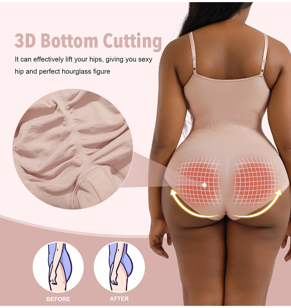 Mô tả FallSweet Bộ Bodysuit Định Hình Dáng Toàn Thân Nâng Mông Quyến Rũ Cho Nữ - 6