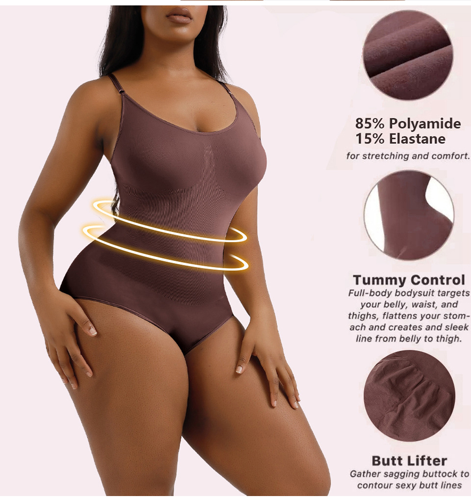 Mô tả FallSweet Bộ Bodysuit Định Hình Dáng Toàn Thân Nâng Mông Quyến Rũ Cho Nữ - 3