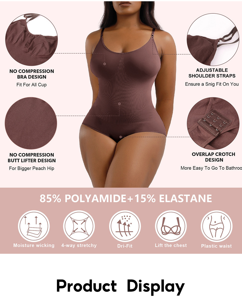 Mô tả FallSweet Bộ Bodysuit Định Hình Dáng Toàn Thân Nâng Mông Quyến Rũ Cho Nữ - 7