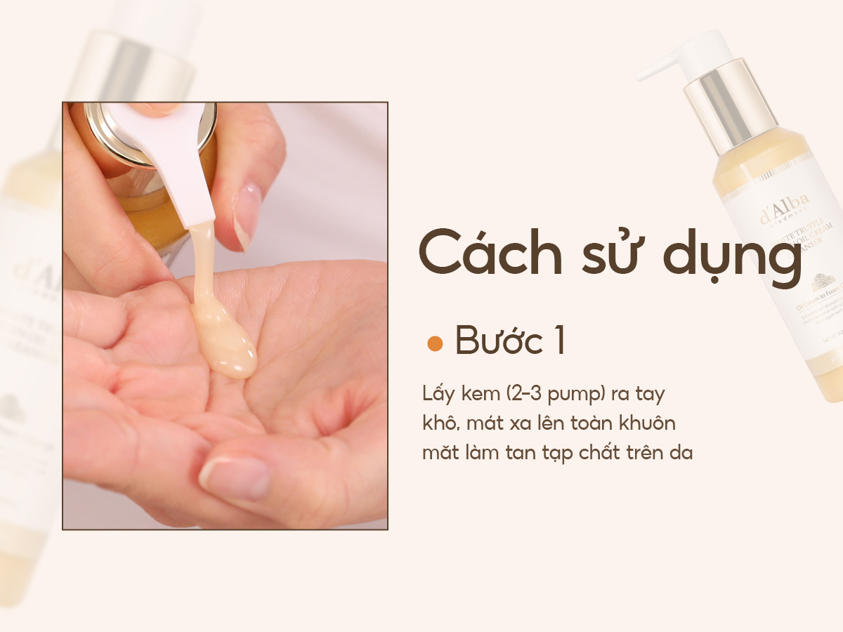 Mô tả Dầu rửa mặt tạo bọt thuần chay Return Oil Cream Cleanser 150ml - 5