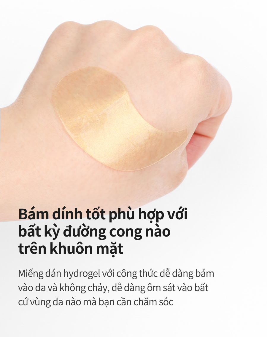 Mô tả Mặt Nạ Mắt Tinh Chất Vàng 24K 90g Cao Cấp - 3