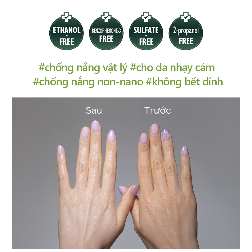 Mô tả Kem chống nắng vật lý dịu nhẹ cho da nhạy cảm Waterfull Mild Suncream SPF 50+ 50ml - 4