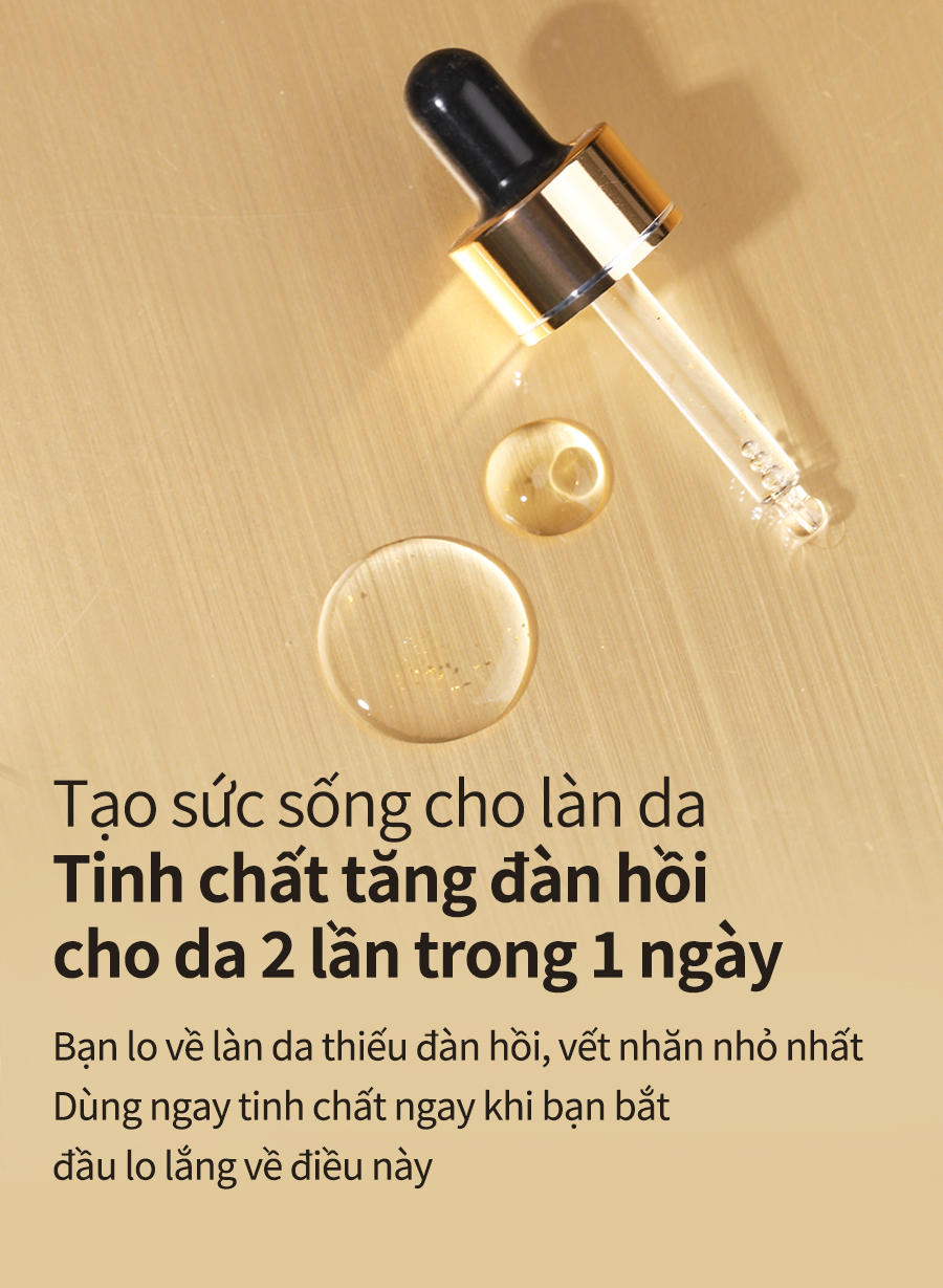 Mô tả Set Ampoule Bergamo Chứa Collagen Và Lá Vàng Sang Trọng Chăm Sóc Nếp Nhăn Trên Da Và Làm Sáng Da 13mlx4 - 7