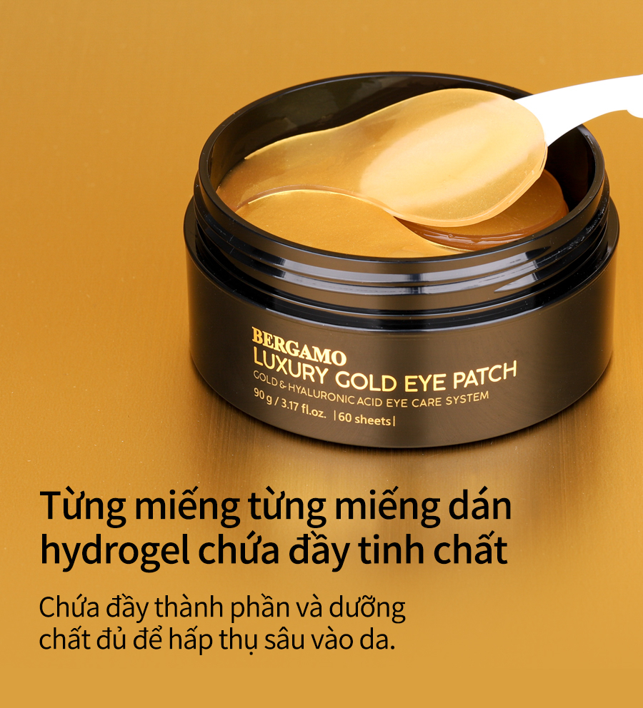 Mô tả Mặt Nạ Mắt Tinh Chất Vàng 24K 90g Cao Cấp - 7
