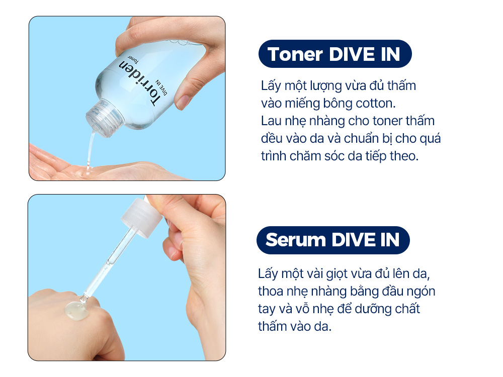 Mô tả [SET] Toner và Serum DIVE IN, 300ml+50ml - 7