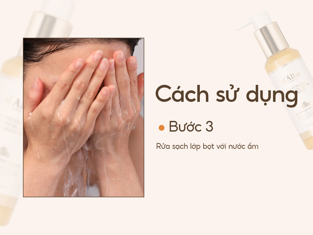 Mô tả Dầu rửa mặt tạo bọt size du lịch 65ml - 5