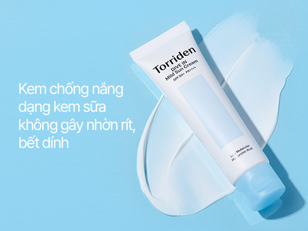 Kem chống nắng Hyaluronic Acid