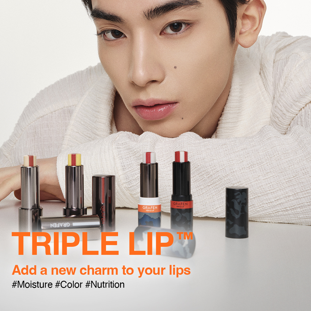 Mô tả Ghép baTM Môi 4 Loại (LIP TRIPLE TM Lip khỏa thân / TRIPLE TM Lip Sense / TRIPLE LIP TM Môi đẹp trai / LIP TRIPLE TM Son màu) - 1