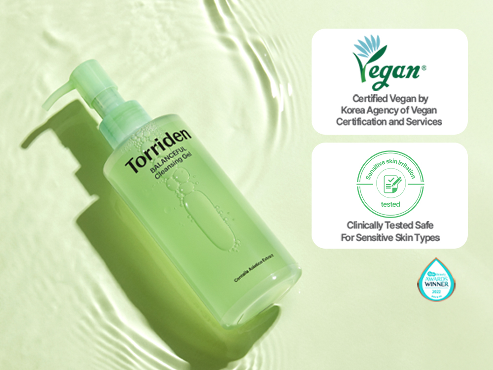 Torriden BALANCEFUL CICA Cleansing Gel Ingredients