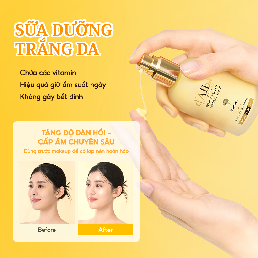 Mô tả Sữa Dưỡng Ẩm Truffle Trắng 100ml - 2