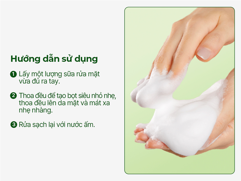 Mô tả Sữa rửa mặt tạo bọt làm sạch da BALANCEFUL CICA, 150ml , Cleansing Foam - 6