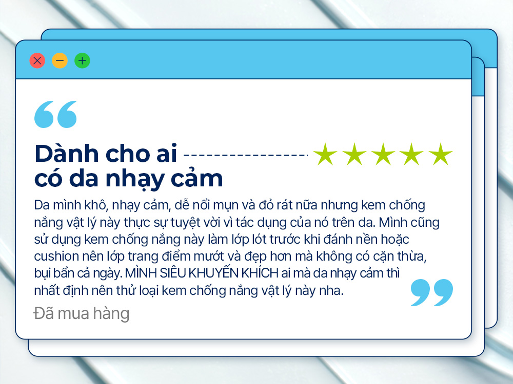Kem chống nắng vật lý
