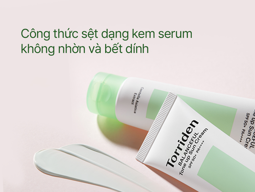 Kem chống nắng Torriden BALANCEFUL CICA