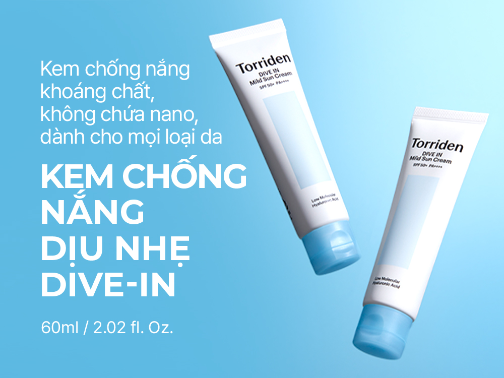 [MINI] Kem chống nắng dịu nhẹ DIVE IN
