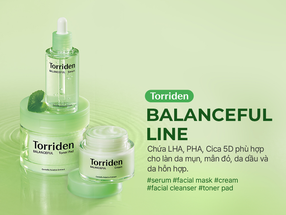 Toner Pad Torriden BALANCEFUL CICA 11