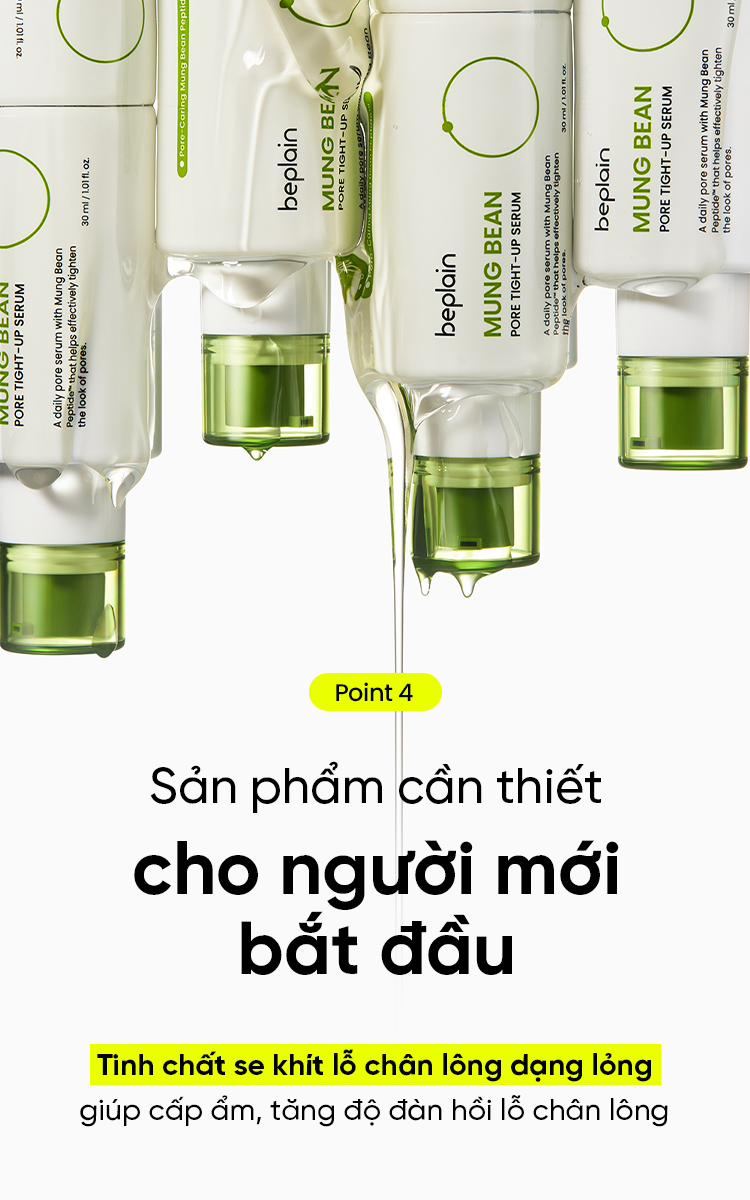 Mô tả Serum Đậu Xanh chiết xuất Petide Đậu Xanh, ngừa dấu hiệu lão hoá, giảm tình trạng lỗ chân lông chảy xệ 30ml - 9