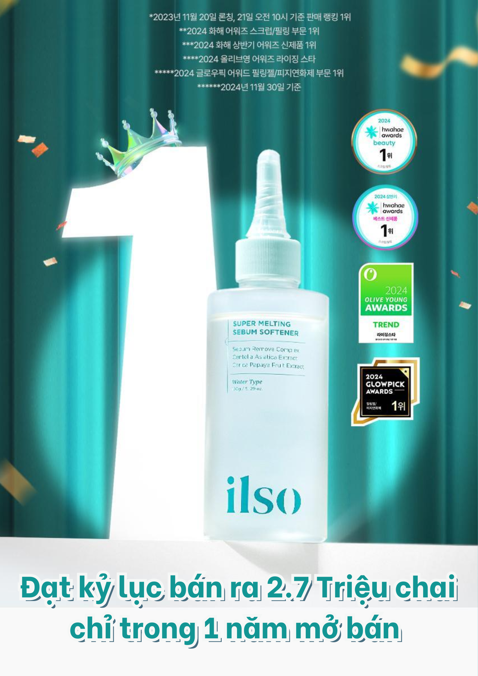 [ ilso Official] SET 3 MÓN_ Ủ mụn đầu đen, sợi bã nhờn Super Melting ...