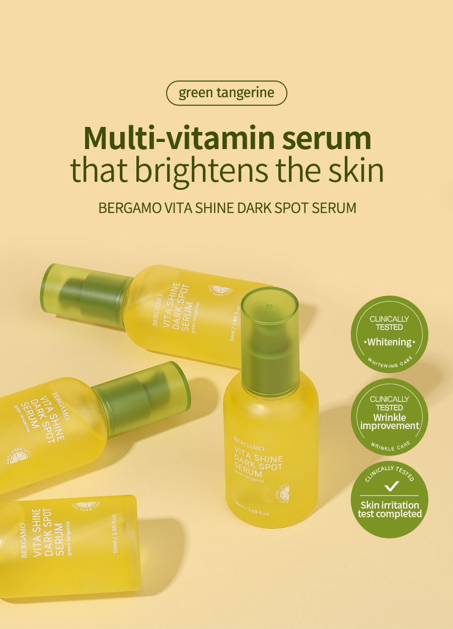 Mô tả Serum BERGAMO quýt xanh chứa vitamin làm mờ thâm nám 50ml - 1