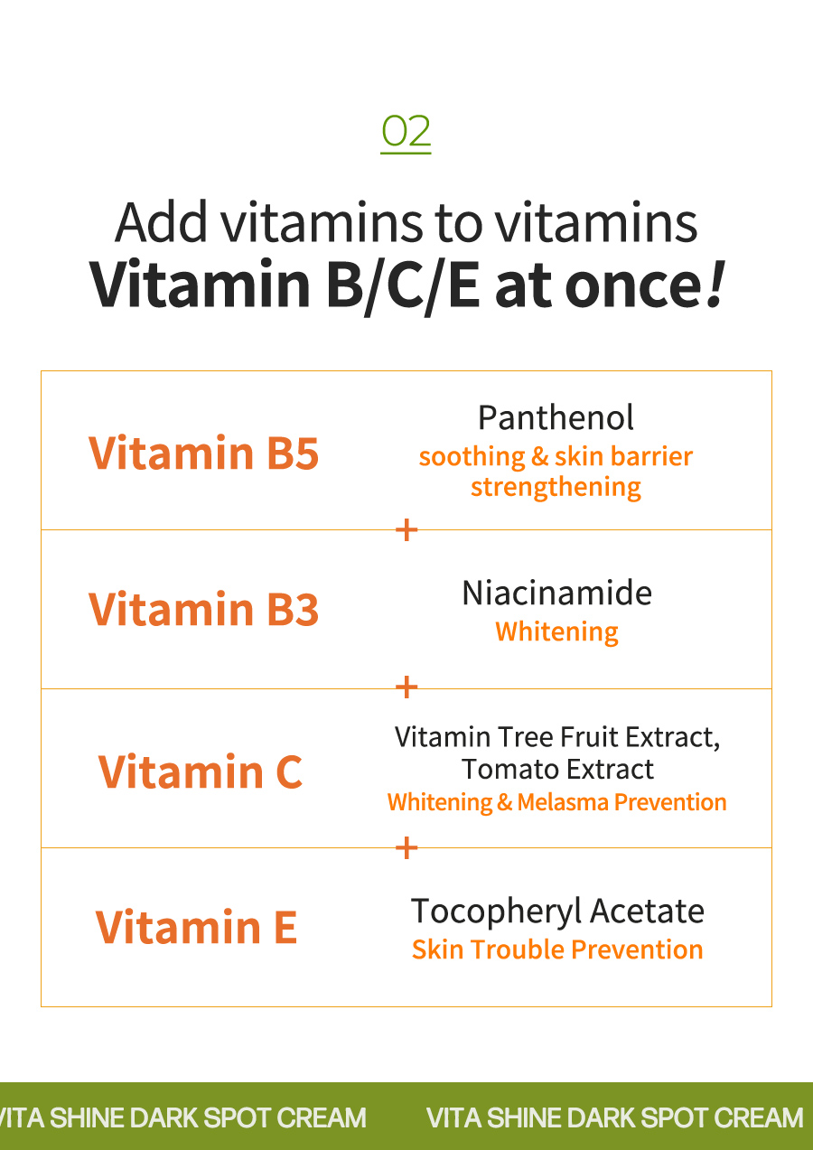 Mô tả Kem dưỡng da BERGAMO chiết xuất quýt xanh vitamin làm mờ vết thâm 50g - 6