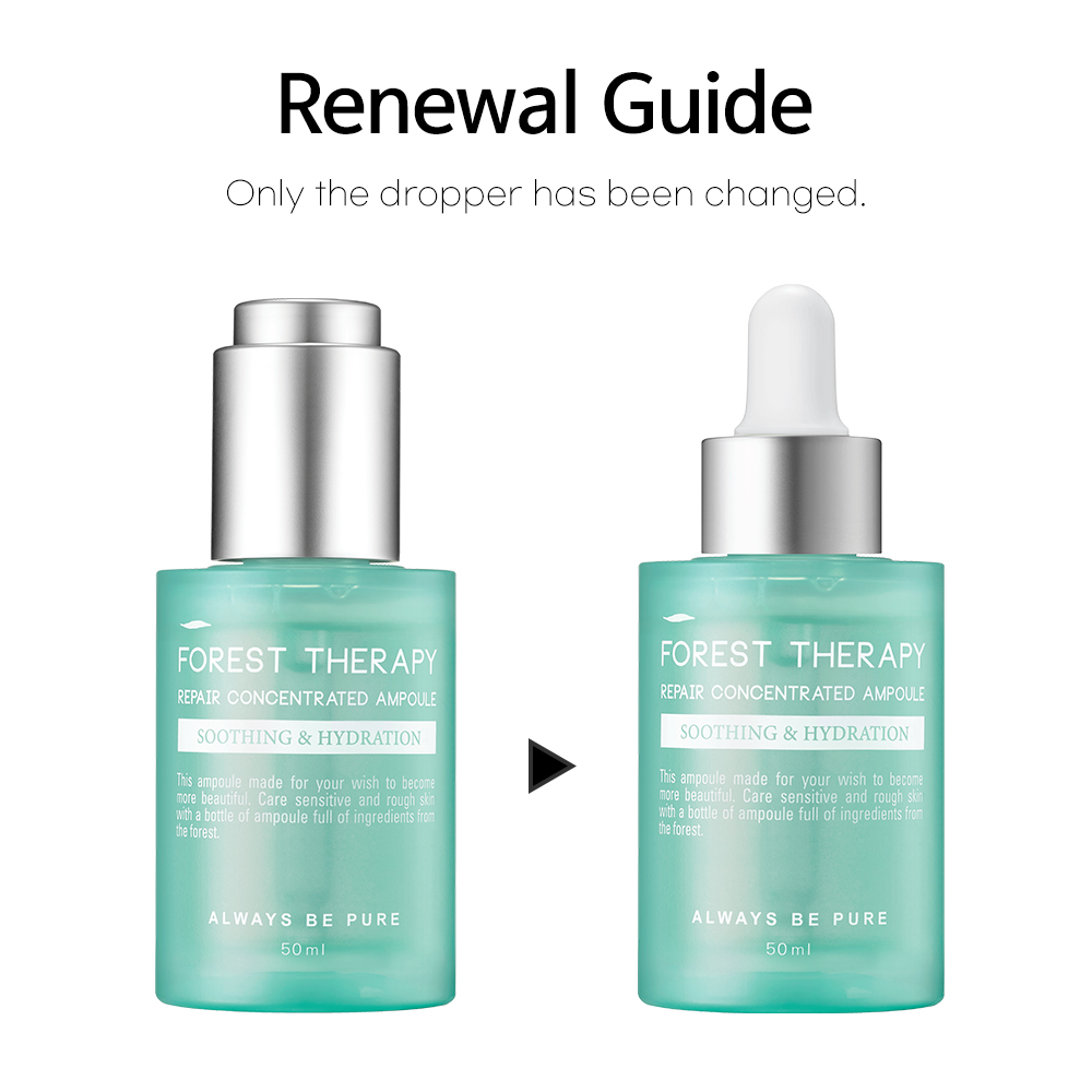 Mô tả Ampoule làm dịu ngừa mụn ALWAYS BE PURE Forest Therapy Repair Concentrated Ampoule 50ml - 1