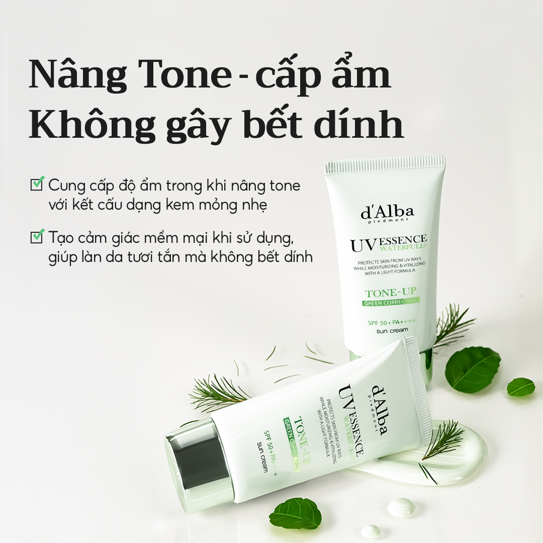 Mô tả Kem chống nắng Nâng tone Xanh lá White Truffle Tone Up Green Correcting Suncream 50ml - 7