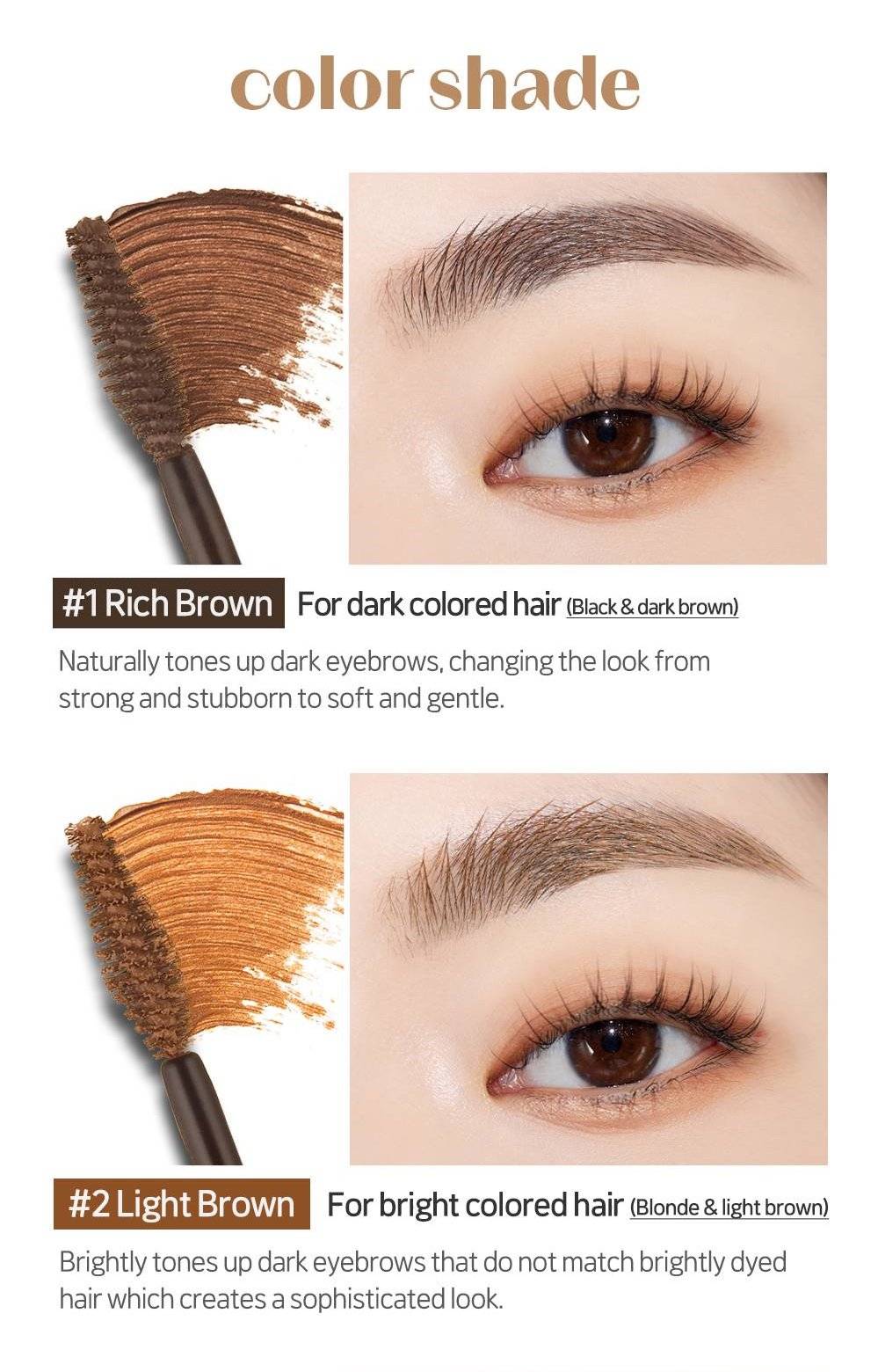 Mô tả Etude Color My Brows 4.5g - 6