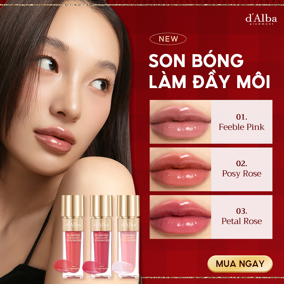 Mô tả Son bóng làm đầy môi Plumping Lip Glow Volumizer 5ml - 1