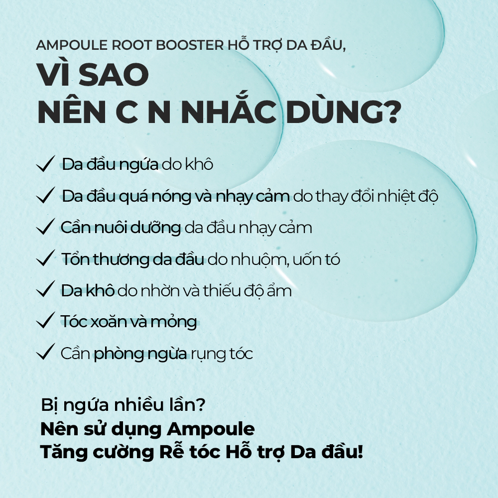 Mô tả Ampoule tăng cường rễ tăng cường da đầu 50ml [Chống rụng tóc, Houttuynia cordata 100.000ppm, 10 loại chiết xuất thảo dược tự nhiên] - 2
