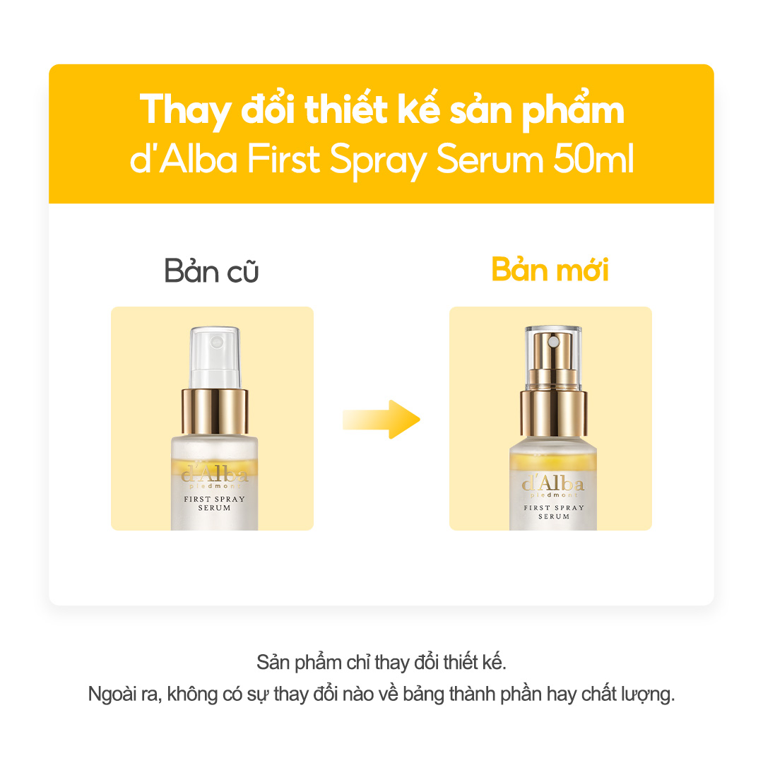 Mô tả Combo 2 Chai Serum dạng xịt căng bóng 100ml First Spray Serum - 2