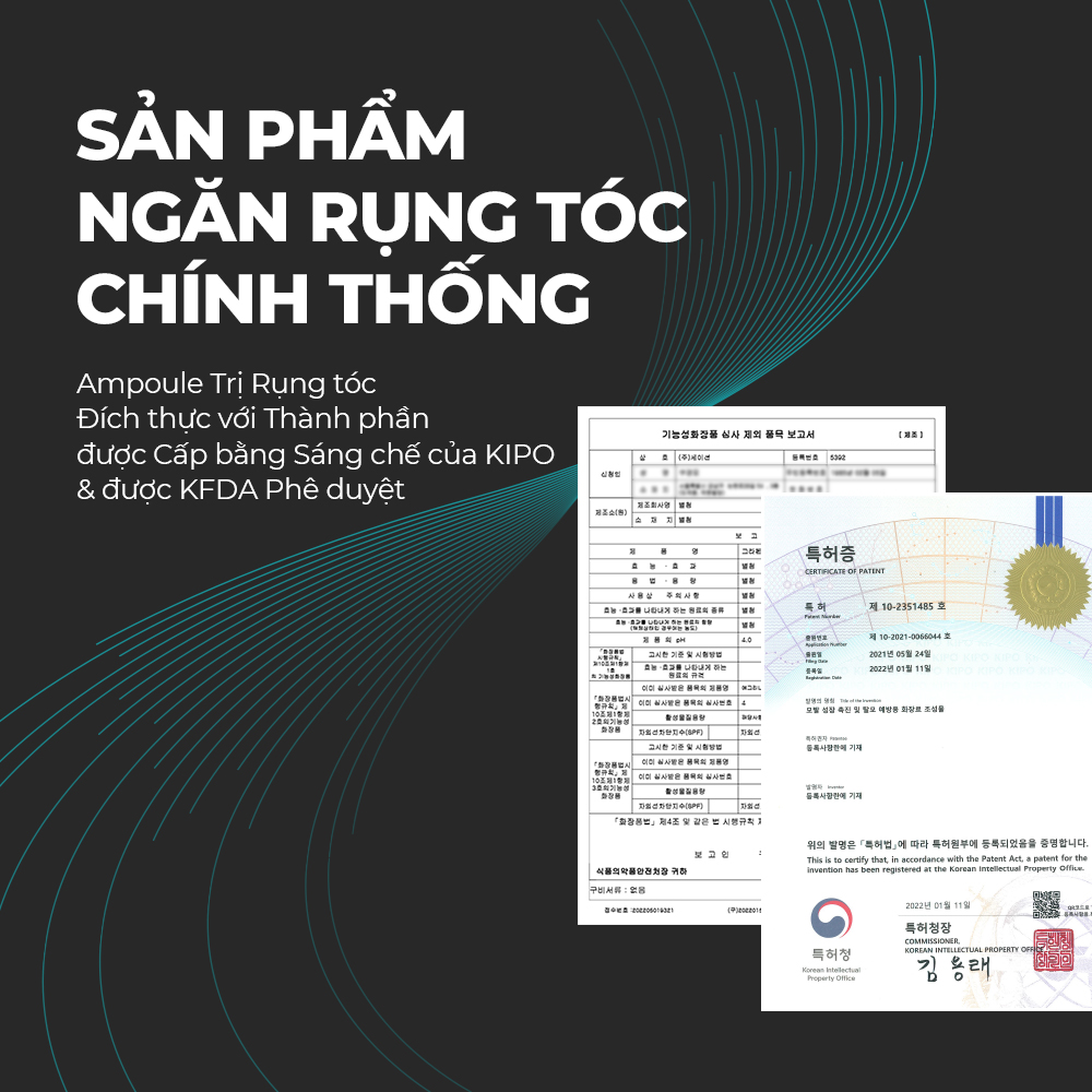 Mô tả Ampoule tăng cường rễ tăng cường da đầu 50ml [Chống rụng tóc, Houttuynia cordata 100.000ppm, 10 loại chiết xuất thảo dược tự nhiên] - 4