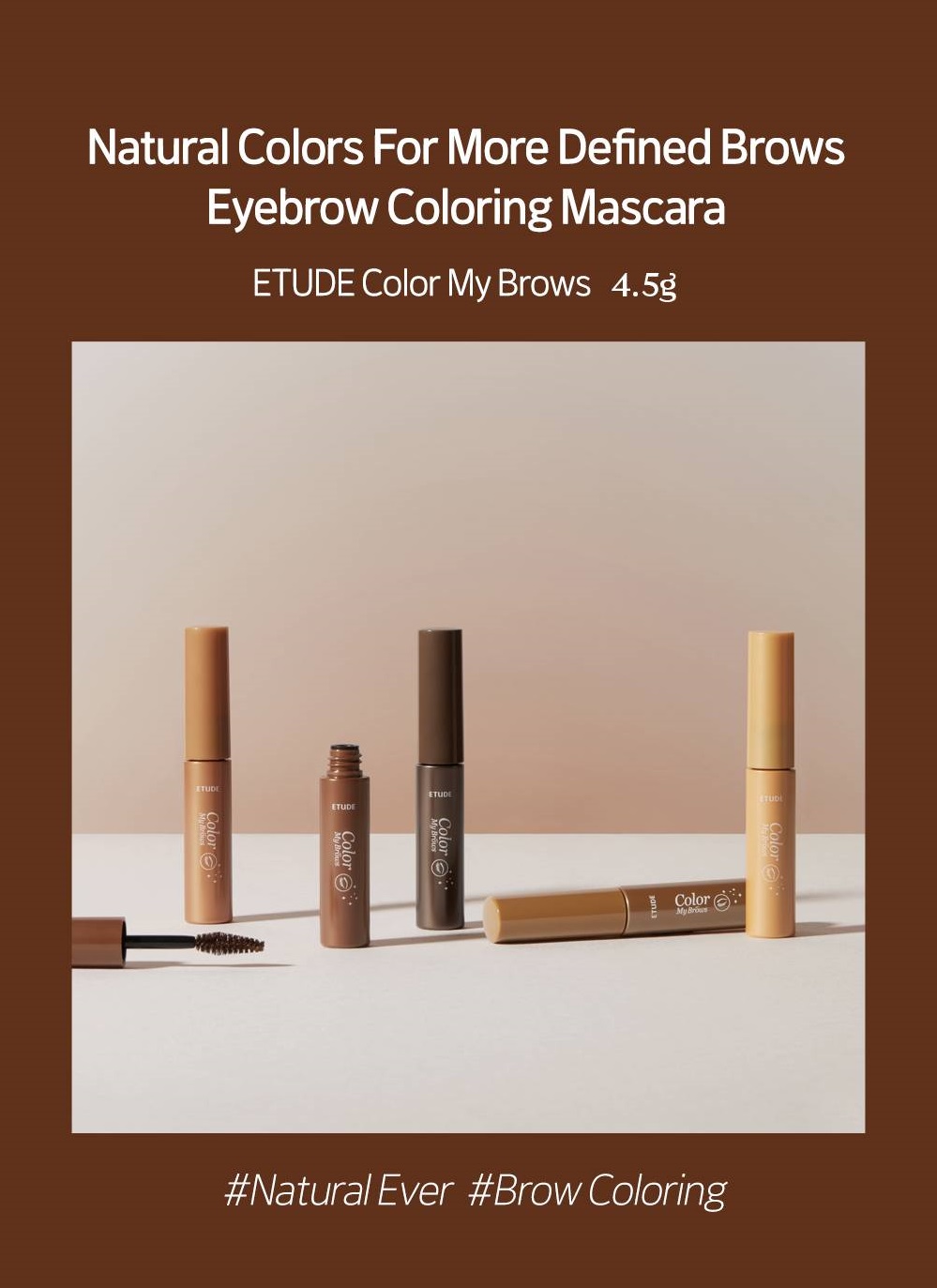 Mô tả Etude Color My Brows 4.5g - 2