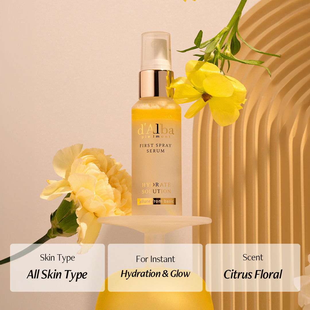 [d'Alba Official] Bộ quà tặng 3 Giải pháp cho da (Serum dạng xịt chống ...