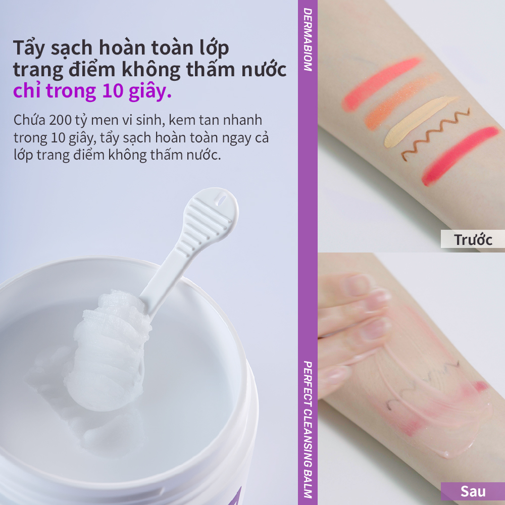 Mô tả Sữa rửa mặt hoàn hảo DERMABIOME 80g [Sữa rửa mặt / Sữa rửa mặt / Tẩy trang / Làm sạch sâu / Làm sáng da] - 3