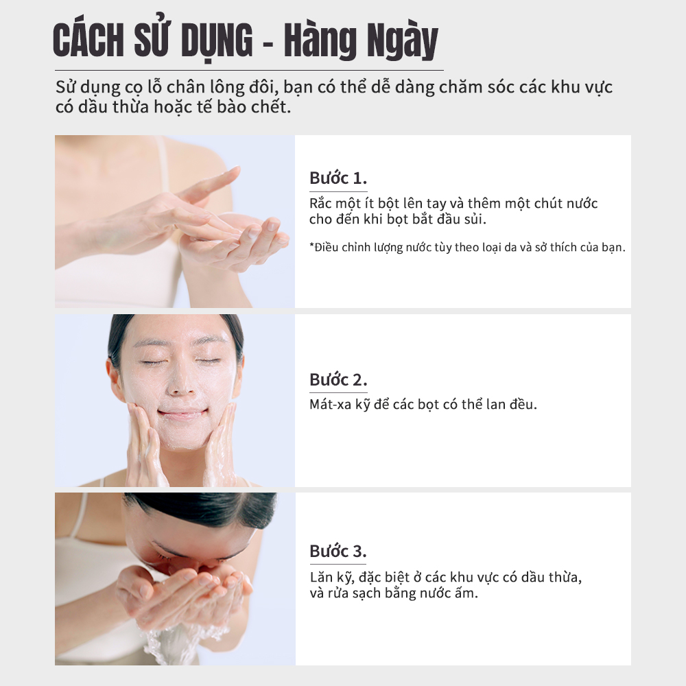 Mô tả Sữa rửa mặt DERMABIOME Vita Enzyme 40g [Sữa rửa mặt / Sữa rửa mặt / Làm sáng da / Vitamin c / Làm sạch sâu] - 10