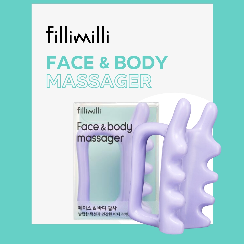 Dụng cụ mát xa mặt,cổ và toàn thân Fillimilli Face & Body Massager ...