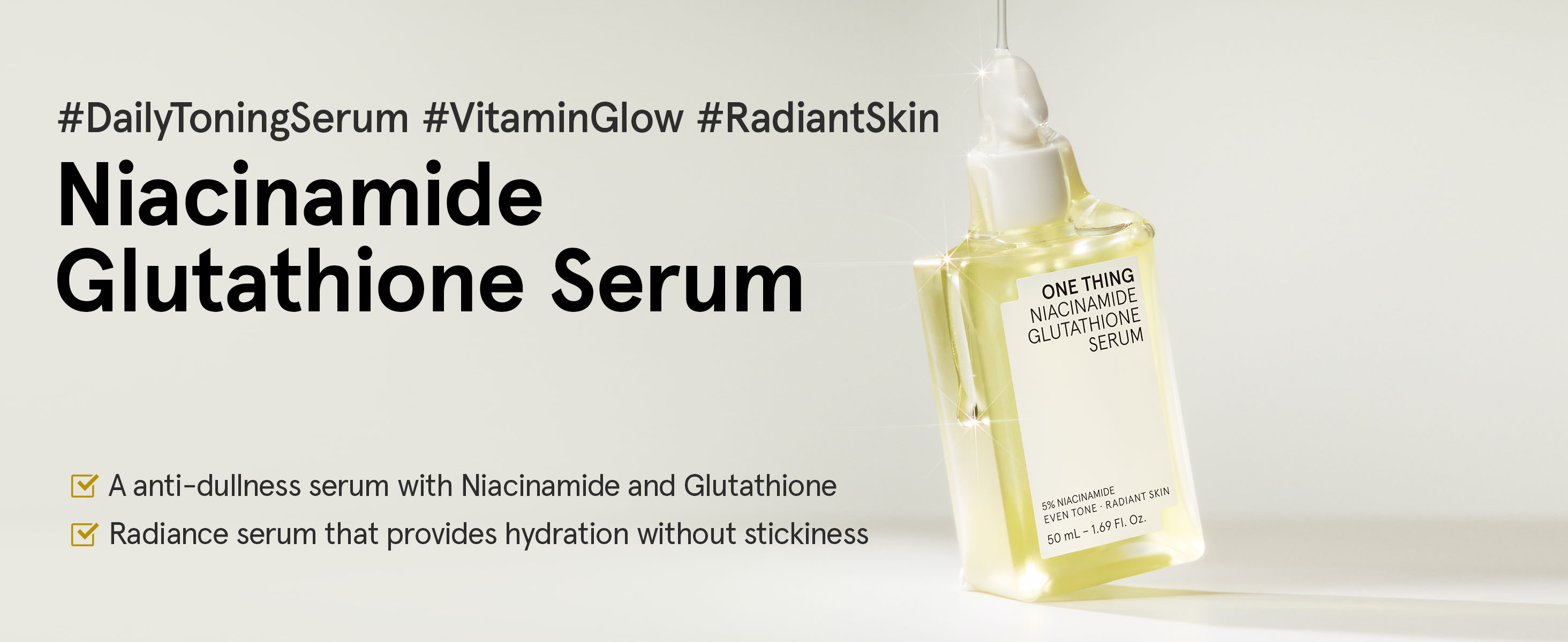 Mô tả Niacinamide Glutathione Serum 50ml - 1