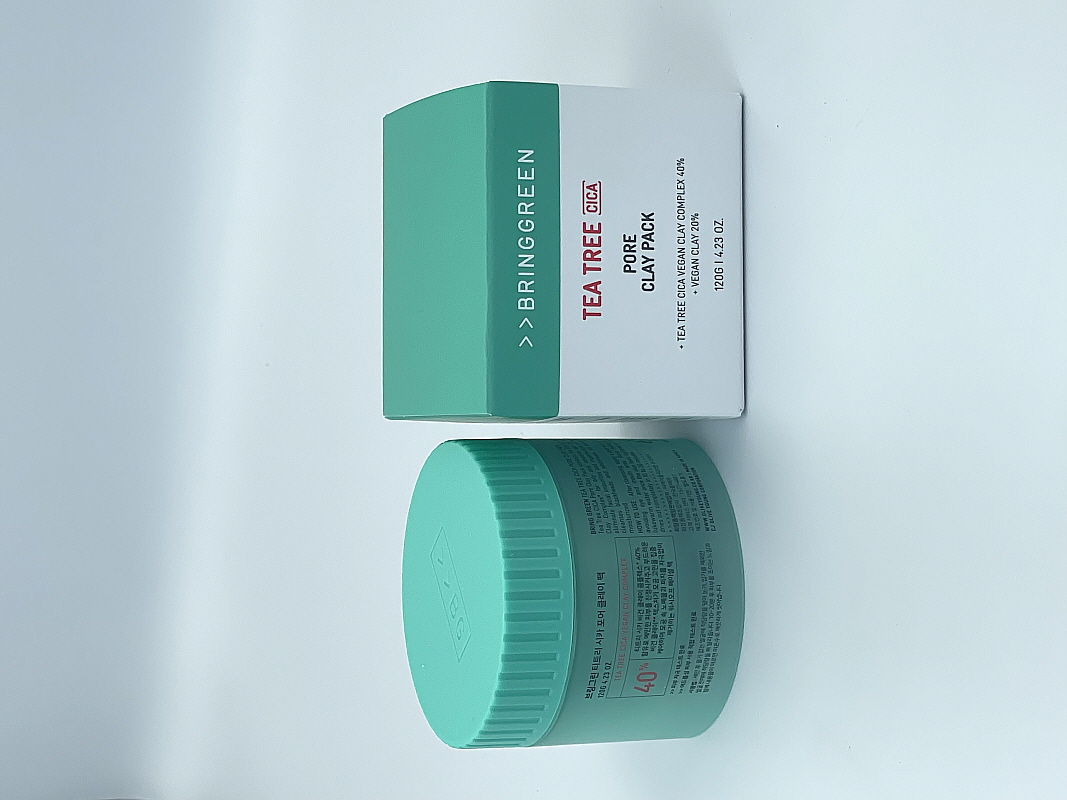 [Mang theo màu xanh lá cây] Tea Tree Cica Clay / Strong Pack 120g ...