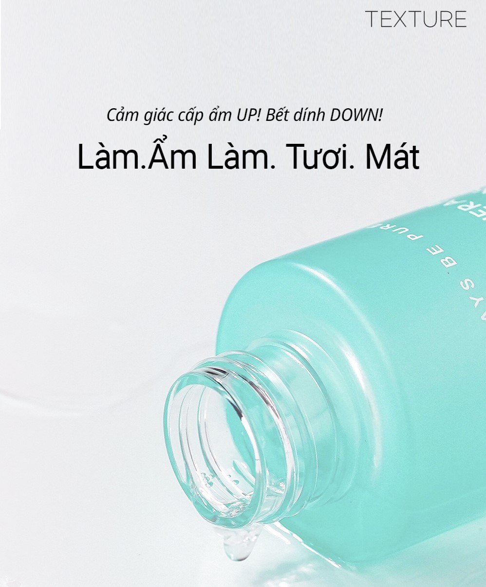 Mô tả Toner làm dịu ngừa mụn ALWAYS BE PURE - Forest Therapy Ultra Calming 150ml (date: 12.12.2026) - 6