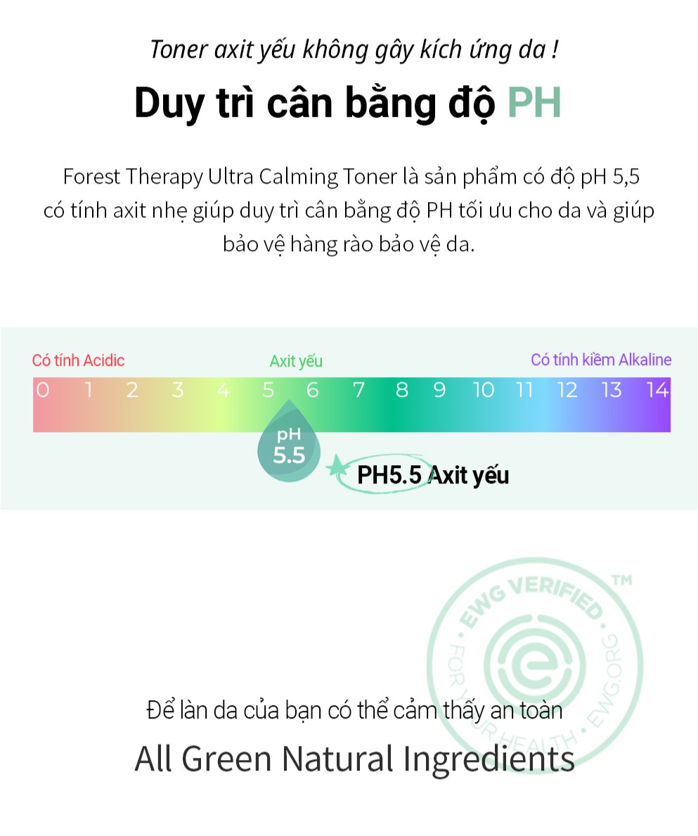 Mô tả Toner làm dịu ngừa mụn ALWAYS BE PURE - Forest Therapy Ultra Calming 150ml (date: 12.12.2026) - 4