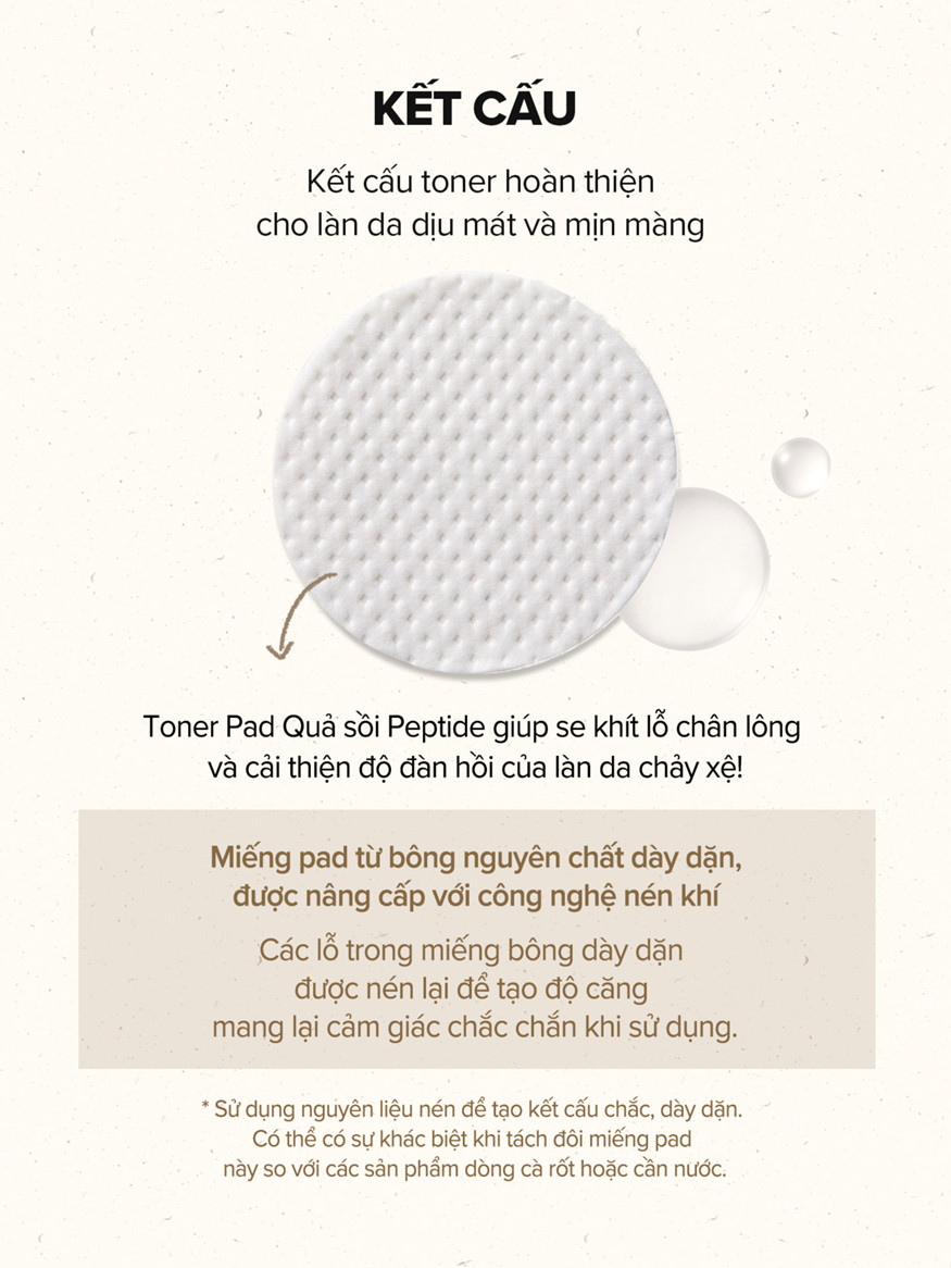 SKINFOOD Acorn Pore Peptide Pad Cách dùng