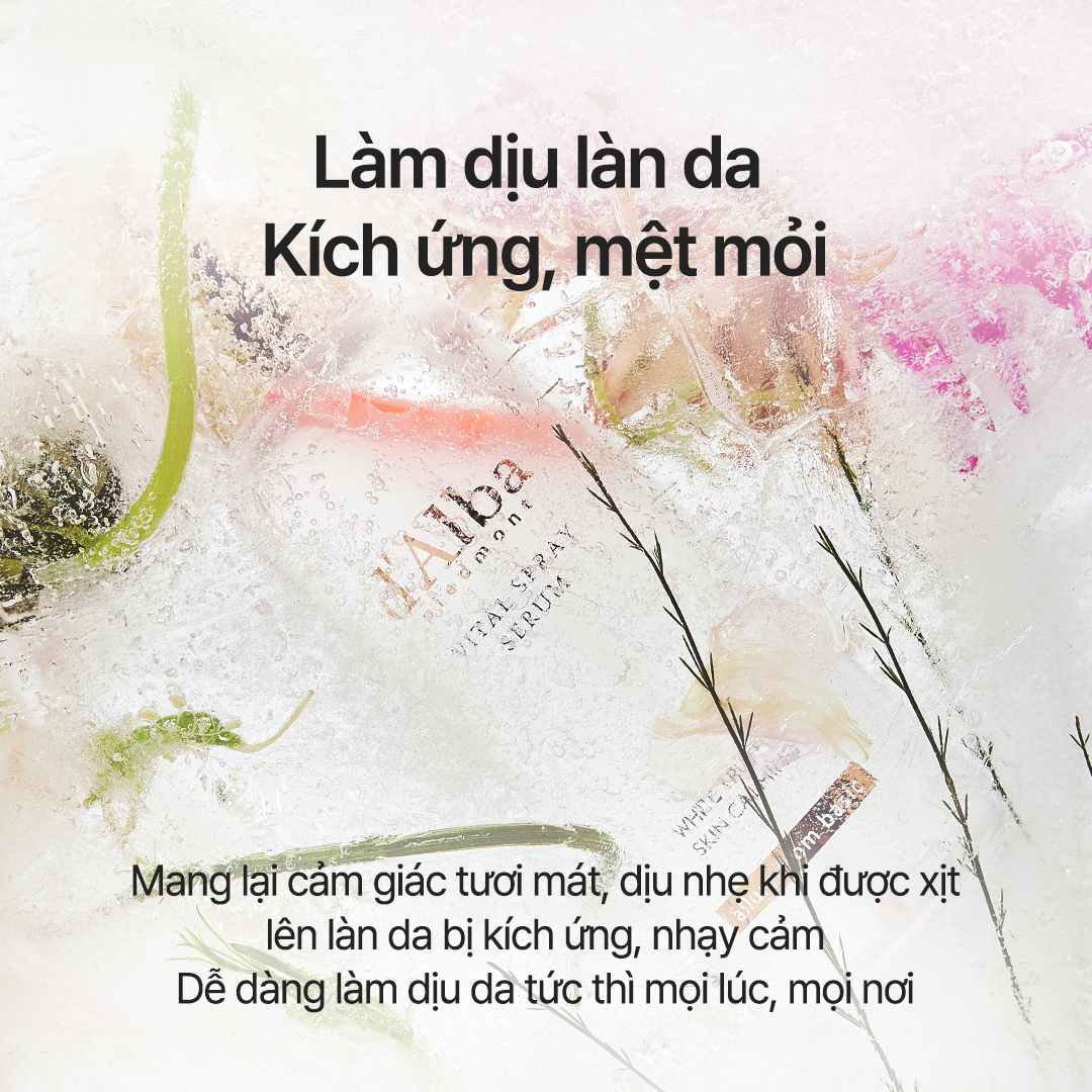 Mô tả Serum dạng xịt thuần chay cấp ẩm và làm dịu da Vital Spray Serum 100ml - 3