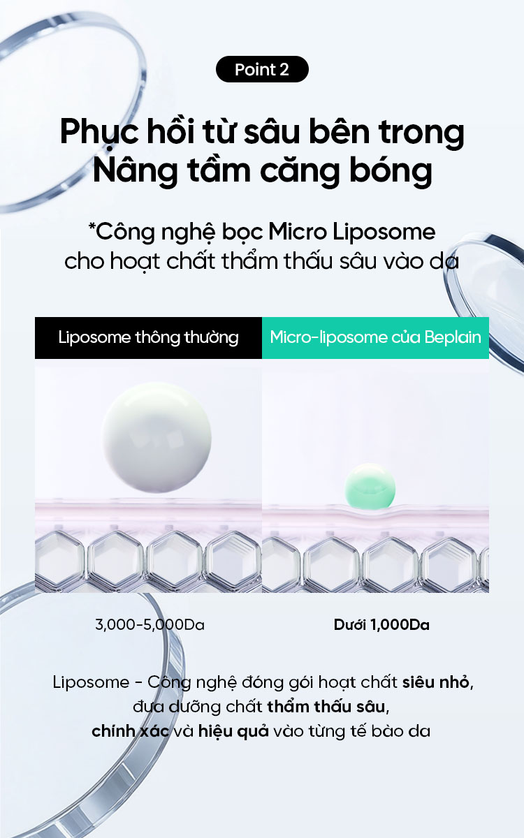 Mô tả Tinh chất BEPLAIN PDRN Rau Má phục hồi & tái sinh tổn thương cho da trẻ hoá, cấp ẩm & căng bóng Cica PDRN Skin Booster Serum 30ml - 9