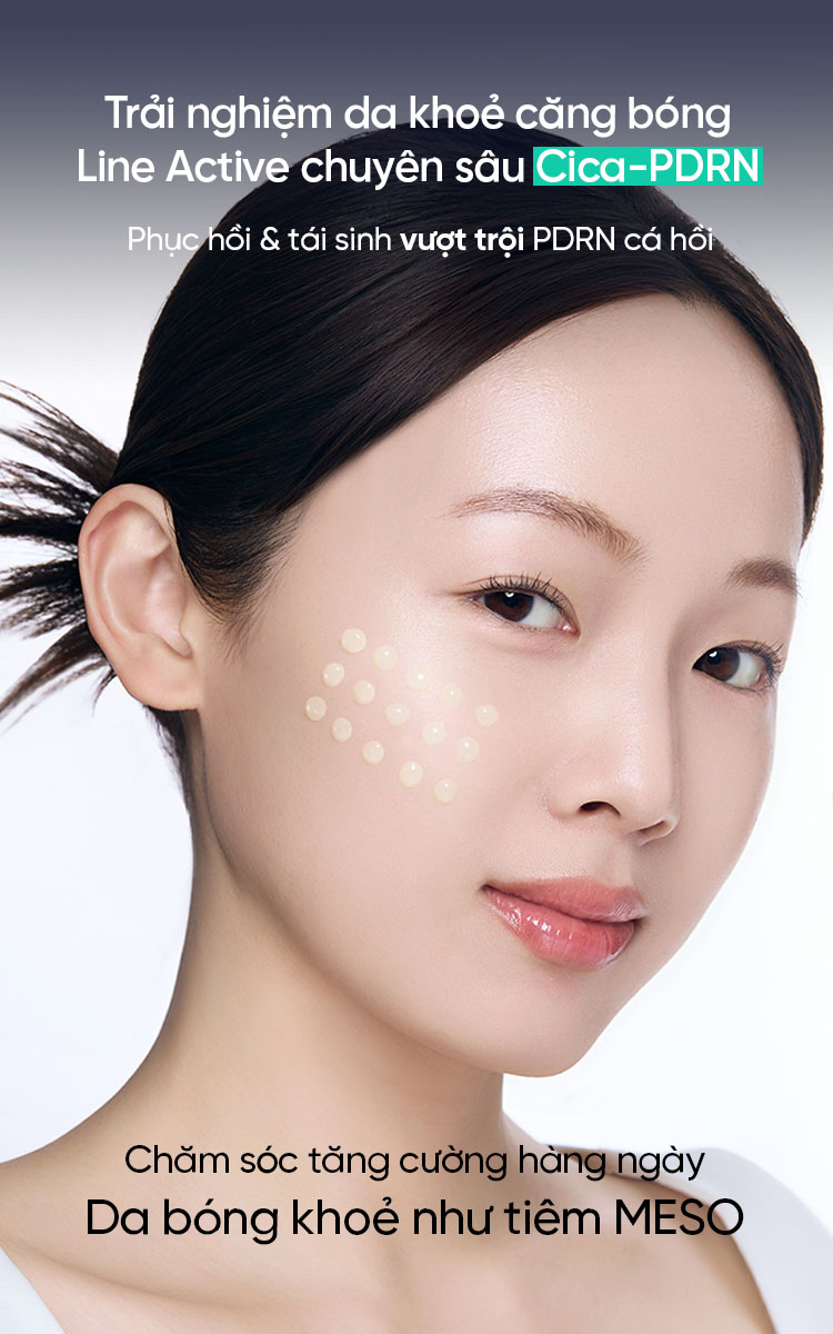 Mô tả Tinh chất BEPLAIN PDRN Rau Má phục hồi & tái sinh tổn thương cho da trẻ hoá, cấp ẩm & căng bóng Cica PDRN Skin Booster Serum 30ml - 2