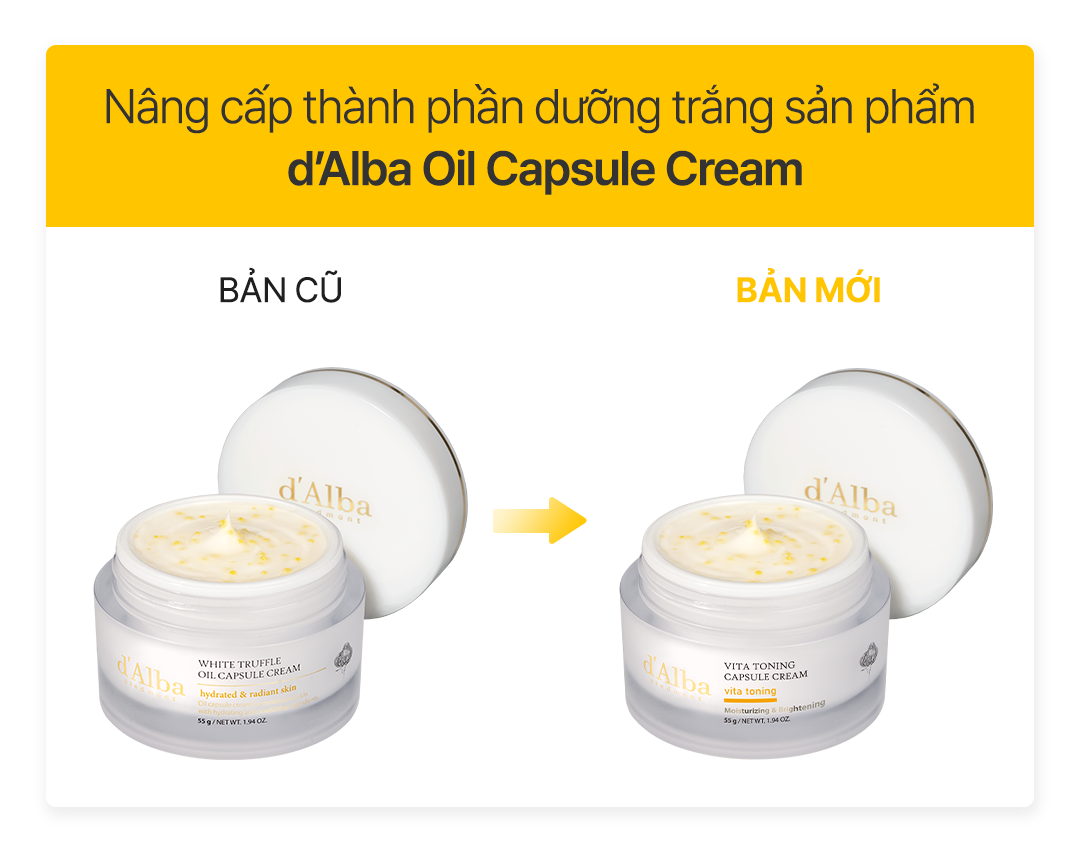 Mô tả Kem dưỡng trắng da và cấp ẩm sâu White Truffle Vita Capsule Cream 55g (Bản nâng cấp) - 3