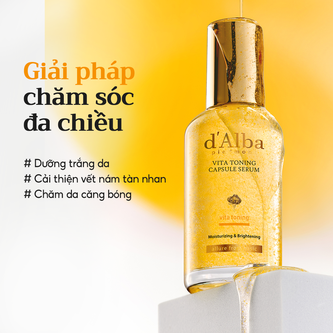 Mô tả Serum viên nang dưỡng trắng da Vita Capsule Serum 50ml/100ml (Bản nâng cấp) - 2