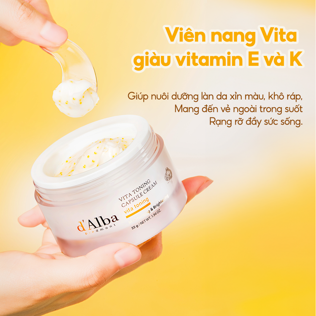 Mô tả Kem dưỡng trắng da và cấp ẩm sâu White Truffle Vita Capsule Cream 55g (Bản nâng cấp) - 7