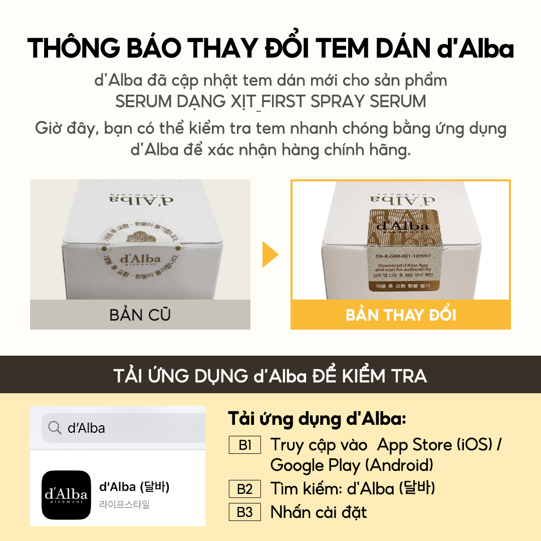 Mô tả Combo 2 Chai Serum dạng xịt căng bóng 100ml First Spray Serum - 1