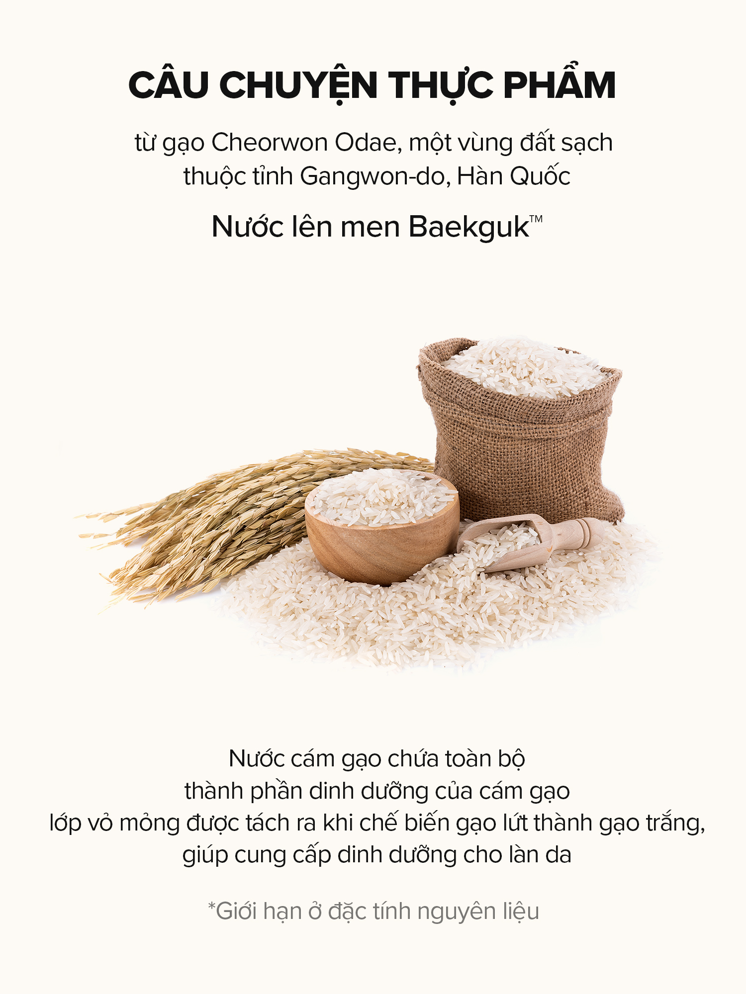 Mô tả Sữa rửa mặt gạo tạo bọt làm sạch cho da nhạy cảm Rice Daily Brightening Scrub Foam 150ml - 4